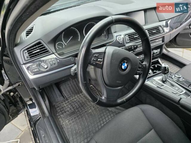 Черный БМВ 5 Серия, объемом двигателя 2 л и пробегом 277 тыс. км за 13777 $, фото 18 на Automoto.ua