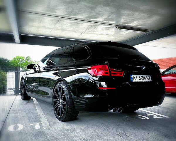 Черный БМВ 5 Серия, объемом двигателя 2 л и пробегом 249 тыс. км за 17706 $, фото 2 на Automoto.ua