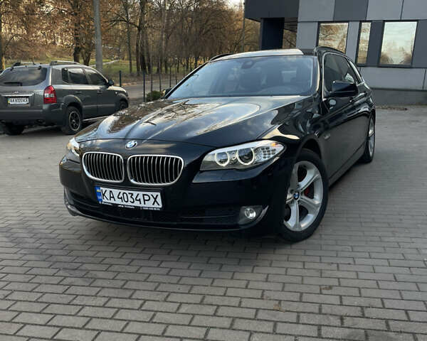 Черный БМВ 5 Серия, объемом двигателя 2 л и пробегом 245 тыс. км за 12900 $, фото 1 на Automoto.ua