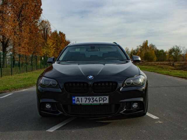 Чорний БМВ 5 Серія, об'ємом двигуна 2 л та пробігом 386 тис. км за 14500 $, фото 1 на Automoto.ua
