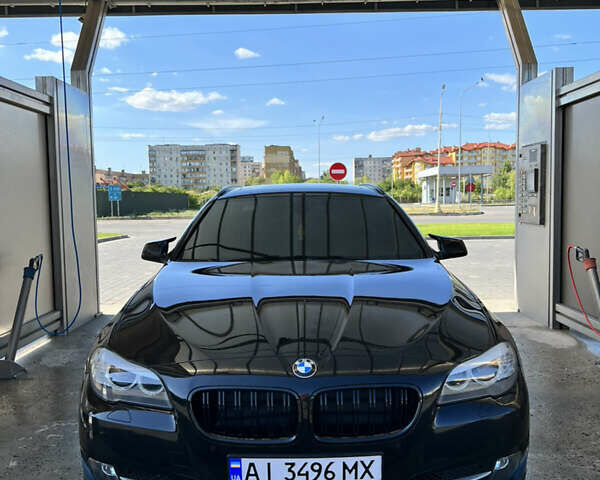 Черный БМВ 5 Серия, объемом двигателя 2 л и пробегом 249 тыс. км за 17706 $, фото 1 на Automoto.ua