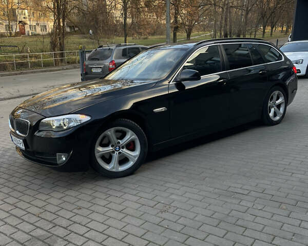 Черный БМВ 5 Серия, объемом двигателя 2 л и пробегом 245 тыс. км за 12900 $, фото 2 на Automoto.ua