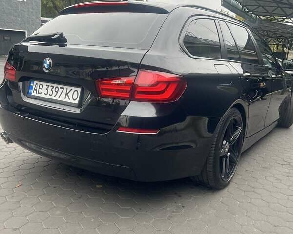 Черный БМВ 5 Серия, объемом двигателя 2 л и пробегом 306 тыс. км за 13900 $, фото 4 на Automoto.ua