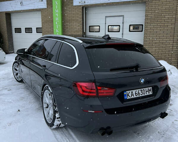 Черный БМВ 5 Серия, объемом двигателя 2 л и пробегом 280 тыс. км за 14999 $, фото 4 на Automoto.ua