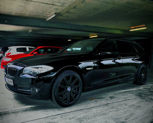 Черный БМВ 5 Серия, объемом двигателя 2 л и пробегом 249 тыс. км за 17706 $, фото 4 на Automoto.ua