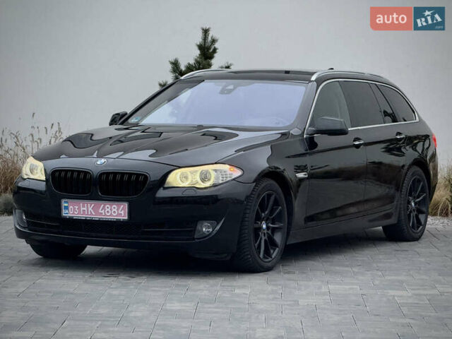 Черный БМВ 5 Серия, объемом двигателя 3 л и пробегом 324 тыс. км за 16950 $, фото 4 на Automoto.ua