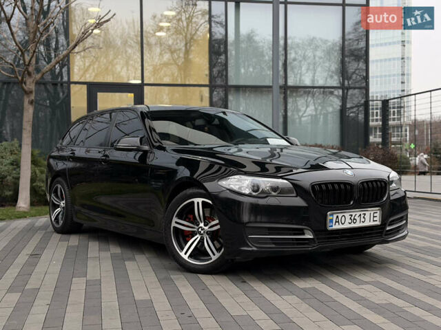 Черный БМВ 5 Серия, объемом двигателя 2 л и пробегом 262 тыс. км за 12900 $, фото 4 на Automoto.ua