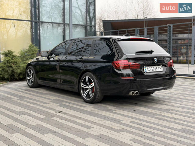 Черный БМВ 5 Серия, объемом двигателя 2 л и пробегом 262 тыс. км за 12900 $, фото 13 на Automoto.ua