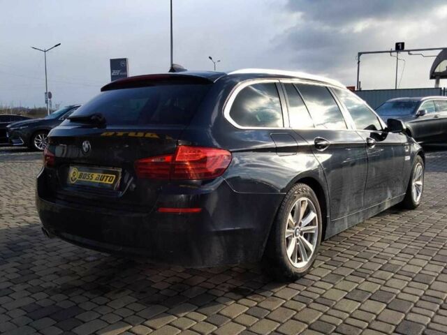 Чорний БМВ 5 Серія, об'ємом двигуна 2 л та пробігом 213 тис. км за 13900 $, фото 6 на Automoto.ua