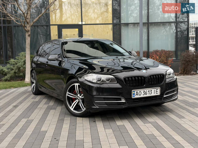 Черный БМВ 5 Серия, объемом двигателя 2 л и пробегом 262 тыс. км за 12900 $, фото 1 на Automoto.ua
