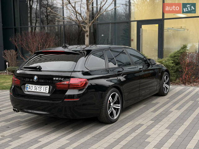 Черный БМВ 5 Серия, объемом двигателя 2 л и пробегом 262 тыс. км за 12900 $, фото 15 на Automoto.ua