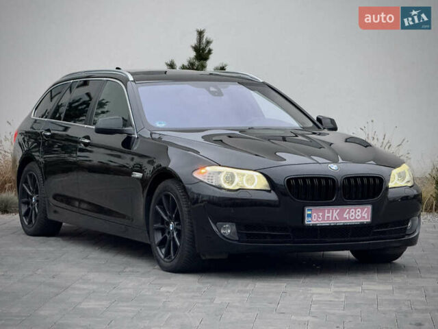 Черный БМВ 5 Серия, объемом двигателя 3 л и пробегом 324 тыс. км за 16950 $, фото 8 на Automoto.ua
