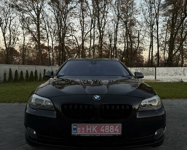 Черный БМВ 5 Серия, объемом двигателя 3 л и пробегом 324 тыс. км за 16950 $, фото 1 на Automoto.ua