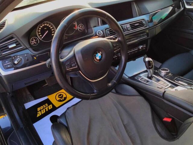 Чорний БМВ 5 Серія, об'ємом двигуна 2 л та пробігом 213 тис. км за 13900 $, фото 9 на Automoto.ua