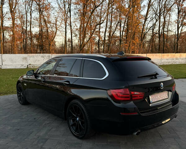 Черный БМВ 5 Серия, объемом двигателя 3 л и пробегом 324 тыс. км за 16950 $, фото 4 на Automoto.ua
