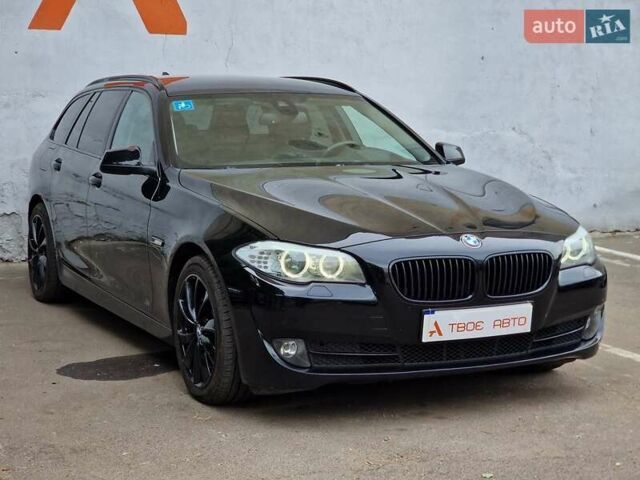 Черный БМВ 5 Серия, объемом двигателя 3 л и пробегом 341 тыс. км за 15990 $, фото 5 на Automoto.ua