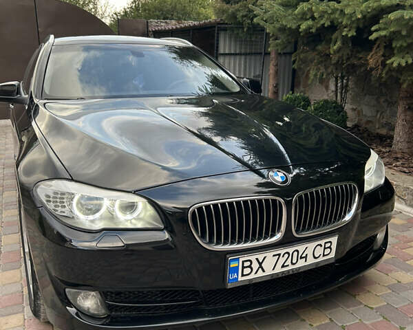 Черный БМВ 5 Серия, объемом двигателя 2 л и пробегом 311 тыс. км за 13900 $, фото 1 на Automoto.ua