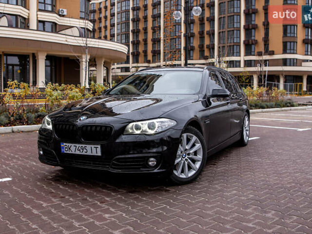 Черный БМВ 5 Серия, объемом двигателя 2 л и пробегом 267 тыс. км за 16500 $, фото 3 на Automoto.ua
