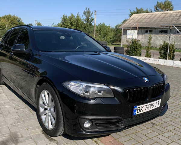 Черный БМВ 5 Серия, объемом двигателя 2 л и пробегом 262 тыс. км за 16900 $, фото 2 на Automoto.ua