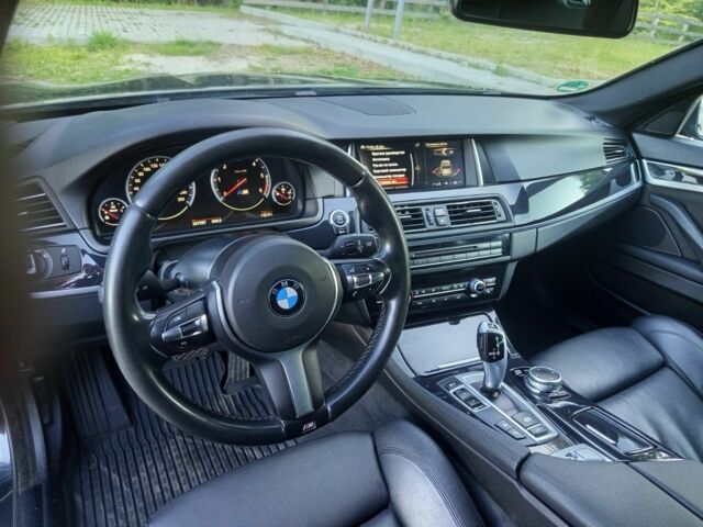 Черный БМВ 5 Серия, объемом двигателя 3 л и пробегом 258 тыс. км за 16900 $, фото 5 на Automoto.ua