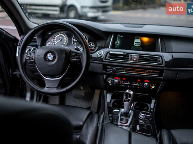 Черный БМВ 5 Серия, объемом двигателя 2 л и пробегом 267 тыс. км за 16500 $, фото 1 на Automoto.ua