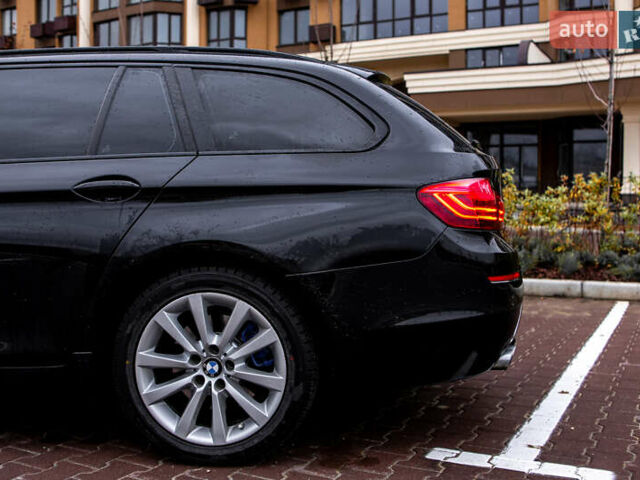 Черный БМВ 5 Серия, объемом двигателя 2 л и пробегом 267 тыс. км за 16500 $, фото 5 на Automoto.ua