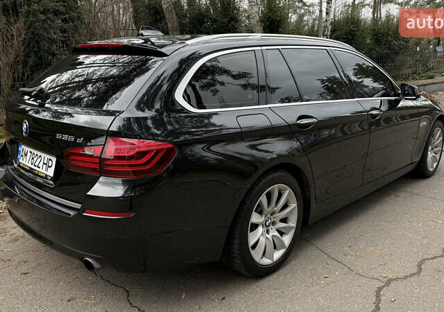 Черный БМВ 5 Серия, объемом двигателя 2.99 л и пробегом 197 тыс. км за 17850 $, фото 11 на Automoto.ua