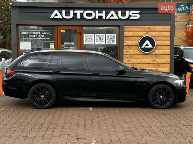 Черный БМВ 5 Серия, объемом двигателя 2 л и пробегом 280 тыс. км за 15200 $, фото 3 на Automoto.ua