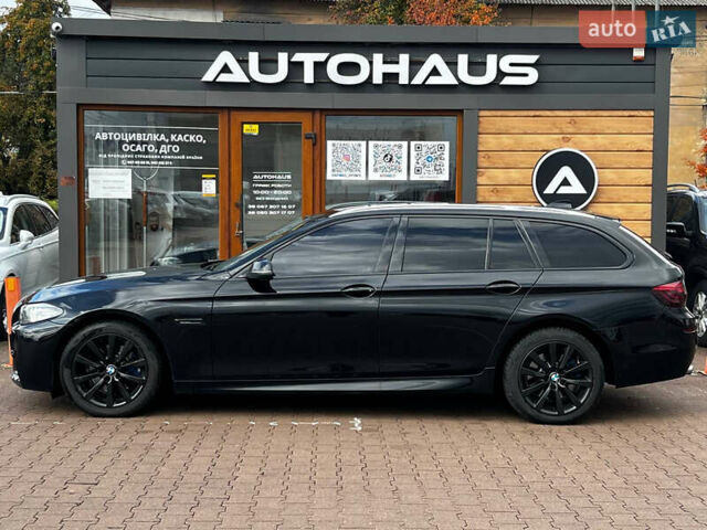 Черный БМВ 5 Серия, объемом двигателя 2 л и пробегом 280 тыс. км за 15200 $, фото 4 на Automoto.ua