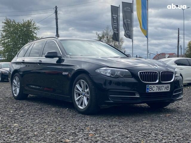Чорний БМВ 5 Серія, об'ємом двигуна 2 л та пробігом 255 тис. км за 15900 $, фото 1 на Automoto.ua