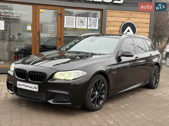Черный БМВ 5 Серия, объемом двигателя 2 л и пробегом 286 тыс. км за 15200 $, фото 2 на Automoto.ua
