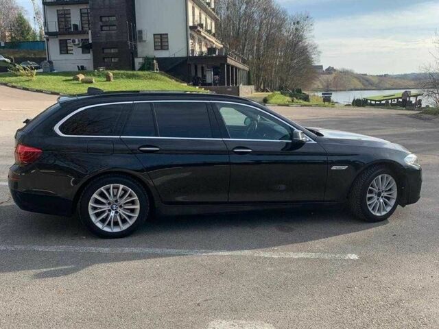 Чорний БМВ 5 Серія, об'ємом двигуна 3 л та пробігом 211 тис. км за 18900 $, фото 1 на Automoto.ua