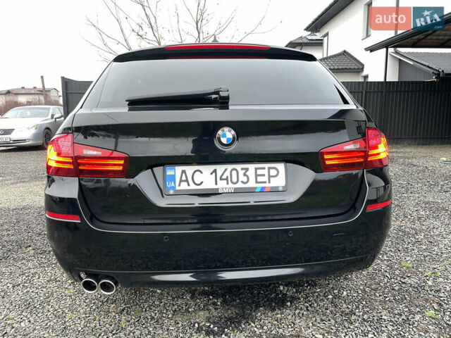 Черный БМВ 5 Серия, объемом двигателя 2 л и пробегом 272 тыс. км за 15900 $, фото 6 на Automoto.ua
