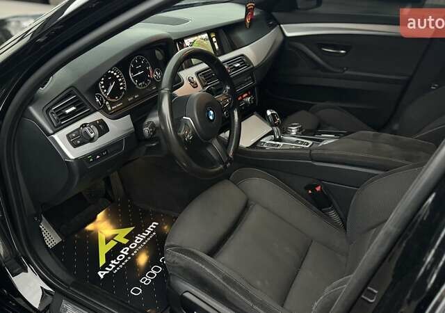Чорний БМВ 5 Серія, об'ємом двигуна 2 л та пробігом 127 тис. км за 19999 $, фото 14 на Automoto.ua