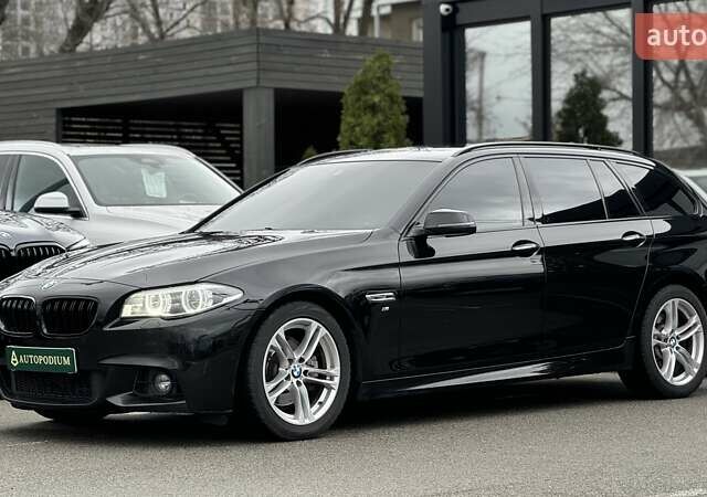 Чорний БМВ 5 Серія, об'ємом двигуна 2 л та пробігом 127 тис. км за 19999 $, фото 2 на Automoto.ua