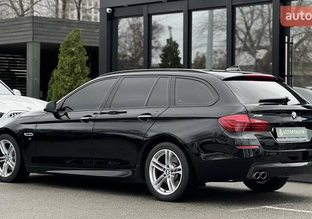 Чорний БМВ 5 Серія, об'ємом двигуна 2 л та пробігом 127 тис. км за 19999 $, фото 4 на Automoto.ua