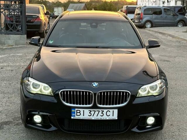 Черный БМВ 5 Серия, объемом двигателя 2 л и пробегом 239 тыс. км за 22300 $, фото 3 на Automoto.ua