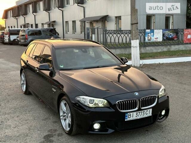Черный БМВ 5 Серия, объемом двигателя 2 л и пробегом 239 тыс. км за 22300 $, фото 5 на Automoto.ua