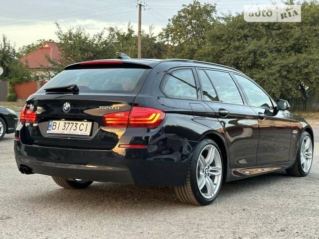 Черный БМВ 5 Серия, объемом двигателя 2 л и пробегом 239 тыс. км за 22300 $, фото 18 на Automoto.ua