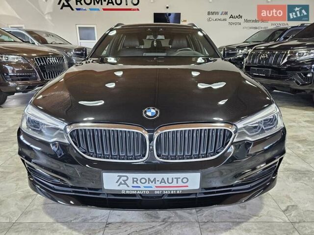 Черный БМВ 5 Серия, объемом двигателя 3 л и пробегом 205 тыс. км за 31999 $, фото 1 на Automoto.ua