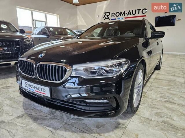 Черный БМВ 5 Серия, объемом двигателя 3 л и пробегом 205 тыс. км за 31999 $, фото 2 на Automoto.ua