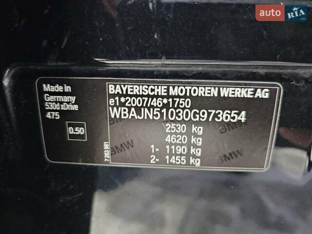 Черный БМВ 5 Серия, объемом двигателя 3 л и пробегом 205 тыс. км за 31999 $, фото 61 на Automoto.ua