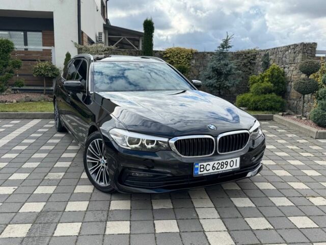 Черный БМВ 5 Серия, объемом двигателя 2 л и пробегом 198 тыс. км за 24999 $, фото 1 на Automoto.ua