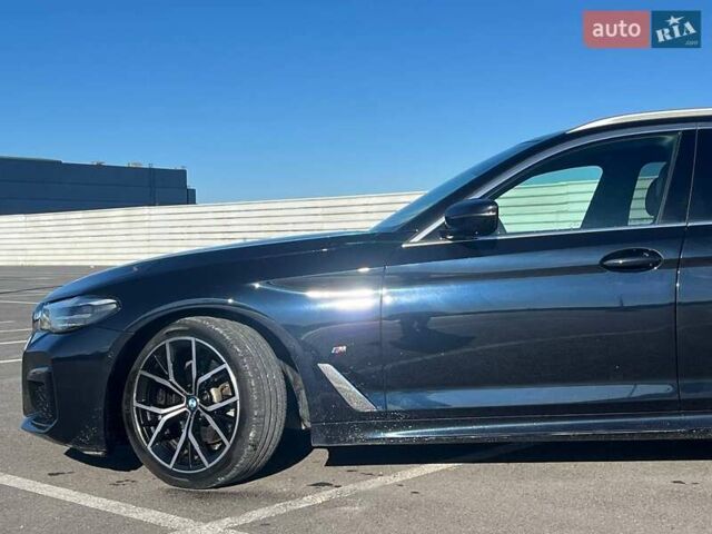 Черный БМВ 5 Серия, объемом двигателя 2 л и пробегом 190 тыс. км за 32790 $, фото 2 на Automoto.ua