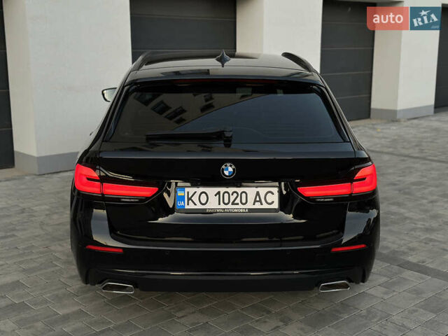 Черный БМВ 5 Серия, объемом двигателя 2 л и пробегом 203 тыс. км за 37500 $, фото 4 на Automoto.ua