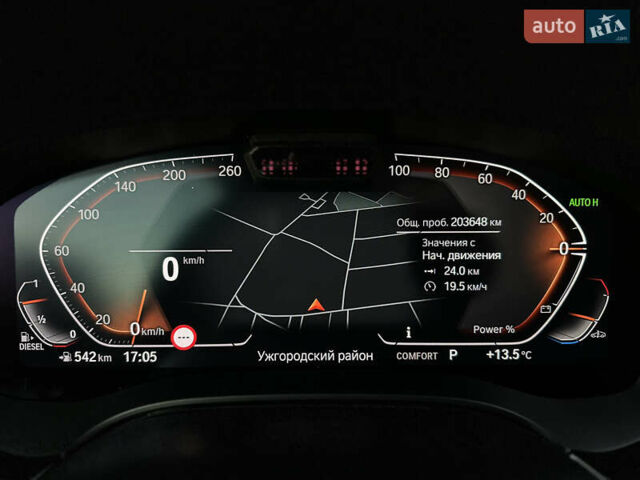 Черный БМВ 5 Серия, объемом двигателя 2 л и пробегом 203 тыс. км за 37500 $, фото 12 на Automoto.ua