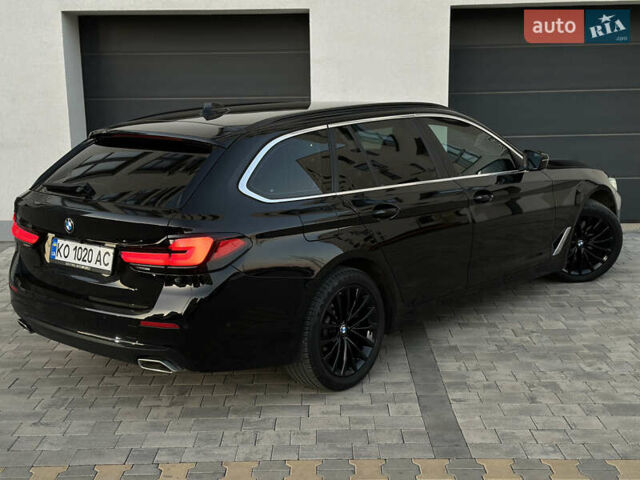 Черный БМВ 5 Серия, объемом двигателя 2 л и пробегом 203 тыс. км за 37500 $, фото 3 на Automoto.ua