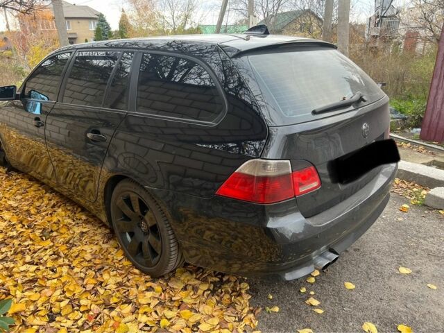Черный БМВ 5 Серия, объемом двигателя 2.5 л и пробегом 350 тыс. км за 6000 $, фото 2 на Automoto.ua