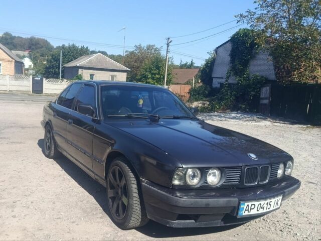 Черный БМВ 5 Серия, объемом двигателя 2 л и пробегом 350 тыс. км за 1800 $, фото 6 на Automoto.ua