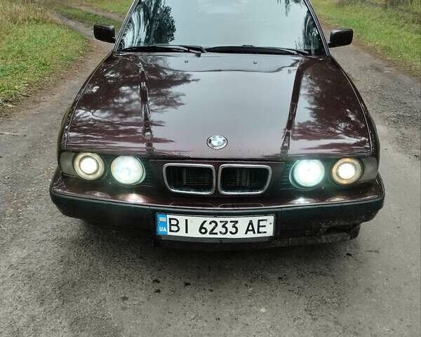 Коричневый БМВ 5 Серия, объемом двигателя 2.5 л и пробегом 298 тыс. км за 2100 $, фото 9 на Automoto.ua